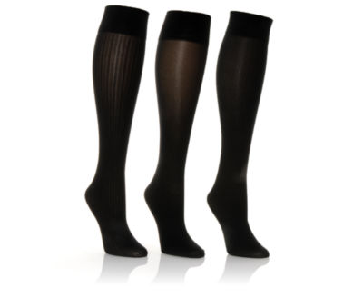 SOLANZ &nbsp;Womens 3pr Trouser Sock