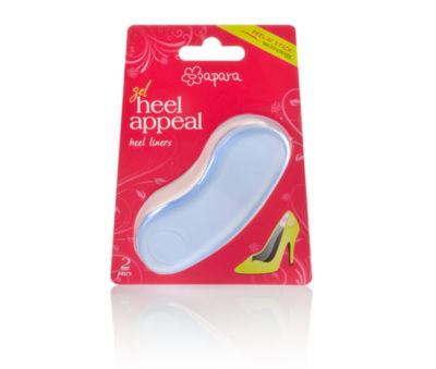 APARA (MISC) &nbsp;Womens 2pr Gel Heel Appeal
