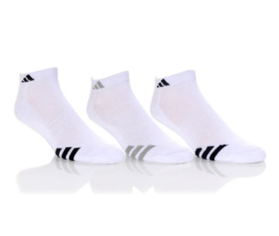 Mens 3pr 3 Stripe Lo Cut
