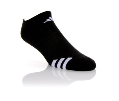 ADIDAS &nbsp;Mens 3pr 3 Stripe No Show