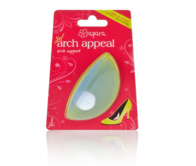 APARA (MISC) &nbsp;Womens 1pr Gel Arch Appeal