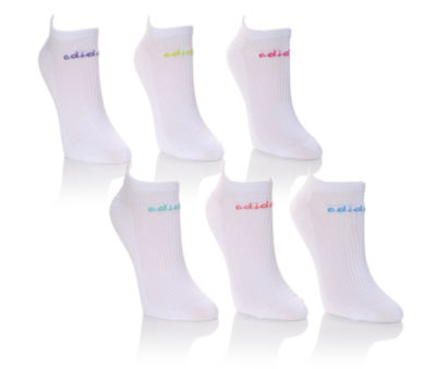 ADIDAS &nbsp;Womens 6pr Trio No Show