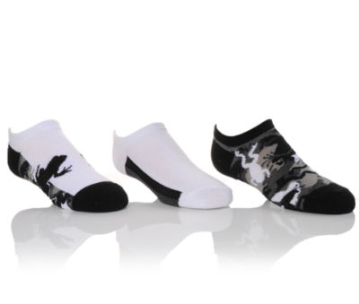 KEDS &nbsp;Boys 3pr Camo No Show