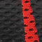Black/Sport Red