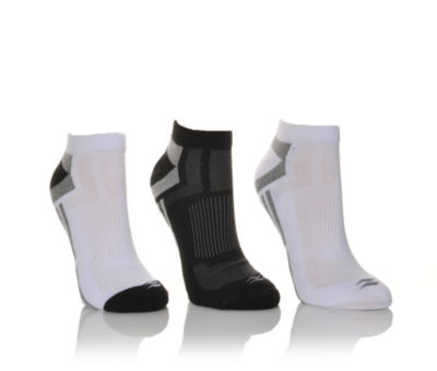 Sof Sole® SOCKS &nbsp;Mens 3pr Multi-Sport Cush Linear Lo Cut