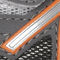 Silver/Orange