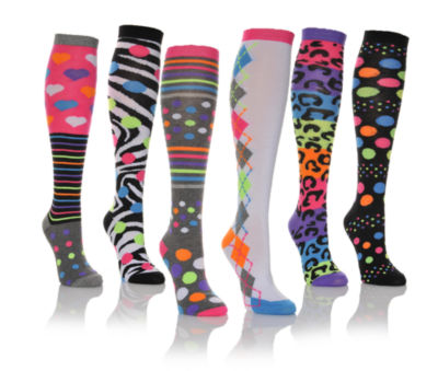 Womens 3pr Knee High