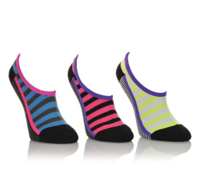UNR8ED ACCESSORIES &nbsp;Womens 3pr Cushioned Hidden Socks