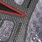 Grey/Silver/Red
