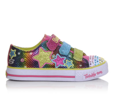 SKECHERS &nbsp;Girls Triple Ups 10.5-5