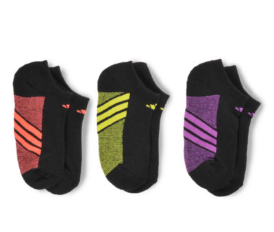 ADIDAS &nbsp;Girls 3pr Cushion No Show