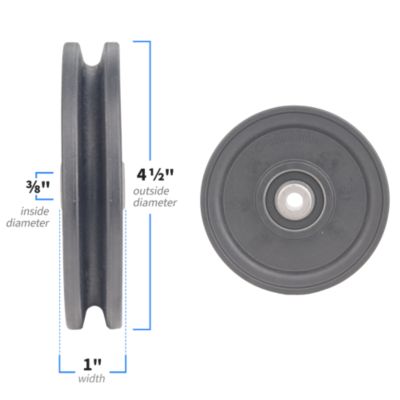 Cable Pulley | 4.5" Diameter