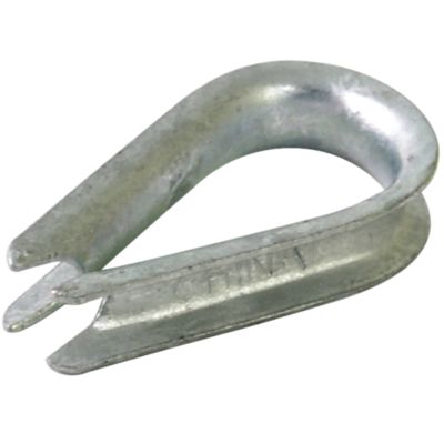 Thimble used with 1/4" & 3/16" Cable | Stainless Steel