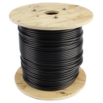 Cable 500FT Reel, 1/4" Diameter with Black Nylon Coating