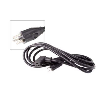 Power Cord, 12Ft, 110V, Right Angle