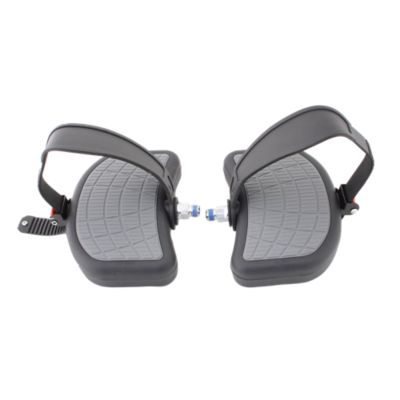 Bike Pedals, Set with Straps, 9/16"