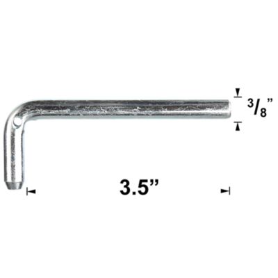 Selector Pin For Cybex Modular Equipment Only (5000 Model Series), 4" x 3/8" Diameter