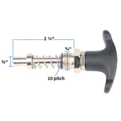 T-Handle Pop Pin | 3/8" Diameter