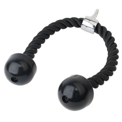 Tricep Pressdown Rope with Rubber Ends