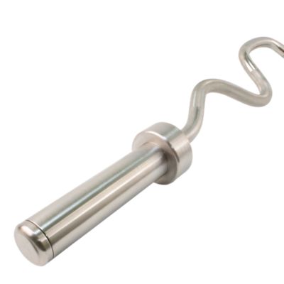 International Super Curl Bar, 4 Ft with Hard Chrome