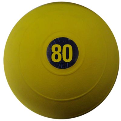 D-Ball, 80lb, Yellow, No Bounce, 12" Diameter