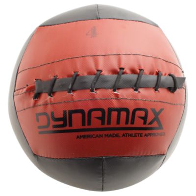 DynaMax Soft Mini Medicine Ball, 4Lb, Black W/Maroon Label