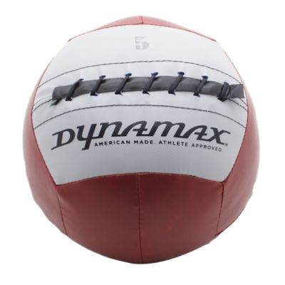 DynaMax Soft Mini Medicine Ball, 5Lb, Maroon W/Gray Label