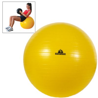 75cm Anti-Burst Stability Ball, Yellow, For Users 6