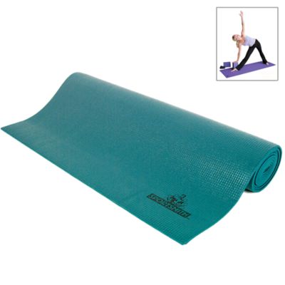 Sticky Yoga Mat, Emerald Green, 68" x 24" x 3/16"