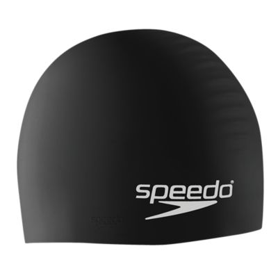 Swim Cap, JR. Silicone, Black