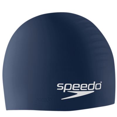 Swim Cap, JR. Silicone, Navy