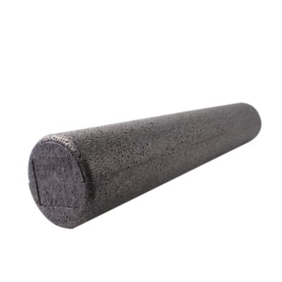 High Density Foam Roller, Round, Black, 36" x 6"
