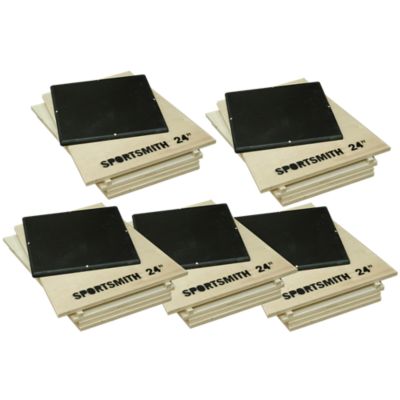 Wooden Plyo Box | Unassembled | No Finish | 24" High Pyramidal Design | 5 Pack