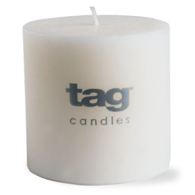 White Chapel 3X3 Pillar Candle