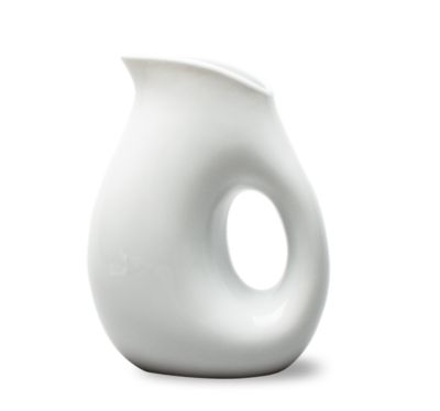 Whiteware Small Oval Pitcher