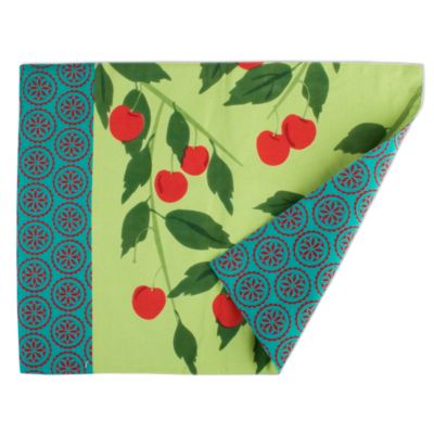 jardin cherries reversible placemat