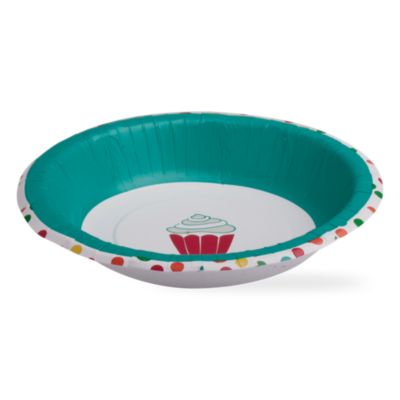 confetti paper bowl set of 8