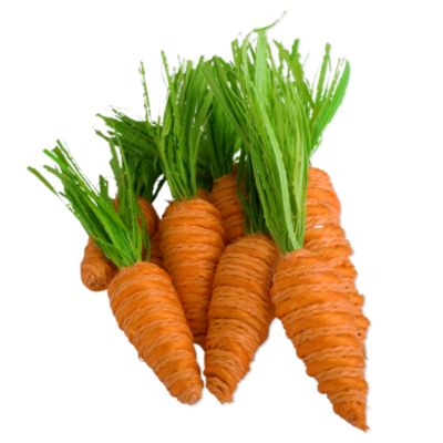 Easter Decorative Paper Carrot Set of 10