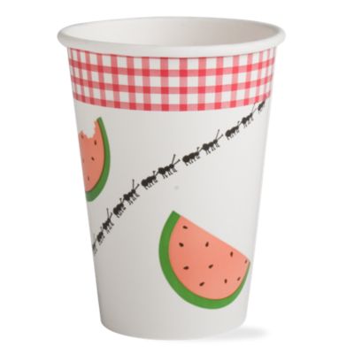 picnic ants paper cup set of 8
