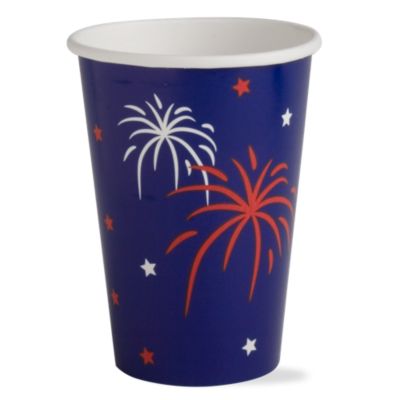 firecrackers paper cup set of 8