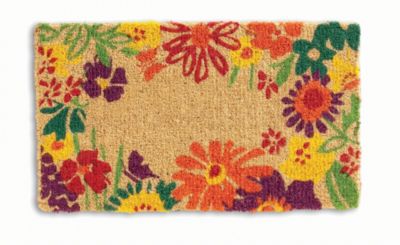 wildflower coir mat
