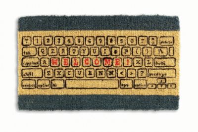 keyboard coir mat