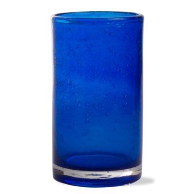 bubble glass indigo tumbler