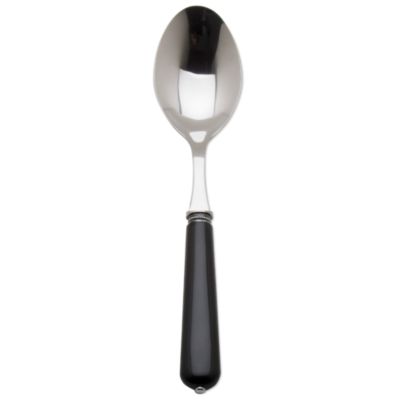 Vintage Black Serving Spoon