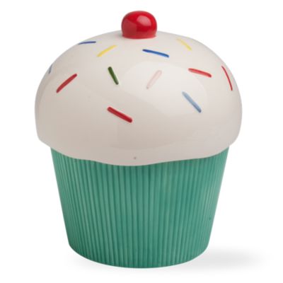 cupcake lidded jar