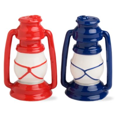 vintage lantern salt & pepper shakers