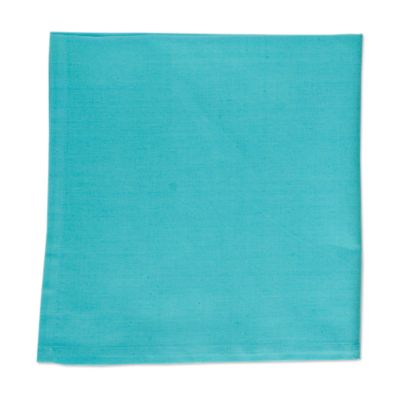 belize brights solid aqua placemat