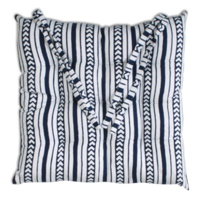 indigo padded seat cushion