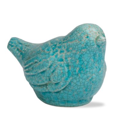 Rustic Terracotta Aqua Bird