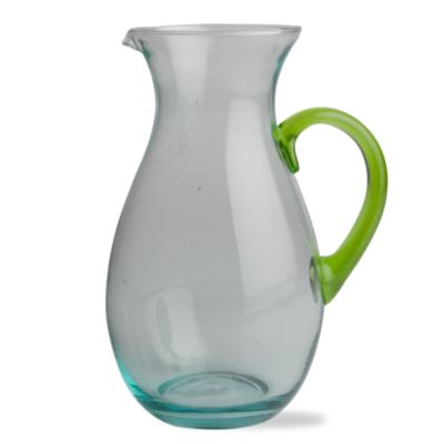 Jardin Green Glass Pitcher